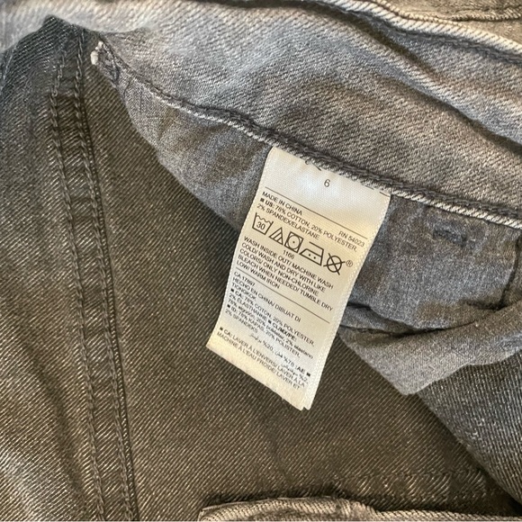 Old Navy Super Skinny mid-rise gray jeans size 6 - Picture 3 of 7